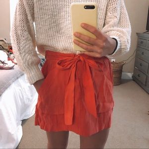 Coral Old Navy Mini Skirt — SIZE Medium